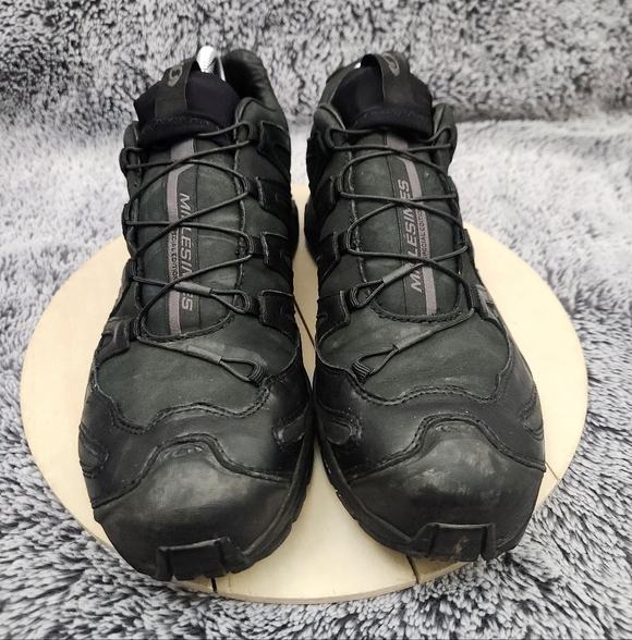 Salomon Leather Upper Ltd Edition ContraGrip Trail Running Shoes Women's Size 9 - Picture 3 of 9